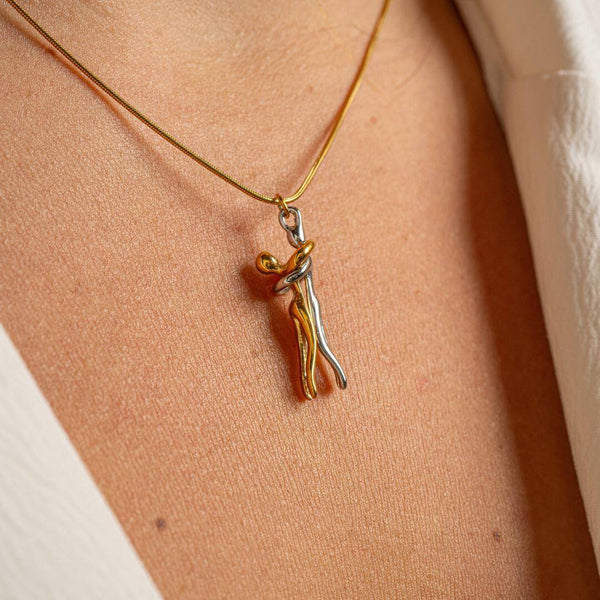 Colier cu pandantiv FOREVER HUG Argint Sterlin S925